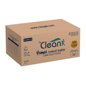 Rulopak By Clean Mini Cimri Tuvalet Kağıdı 2 Katlı 12\'Lı Paket