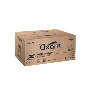 Rulopak By Clean Z Katlama Havlu Kağıt 2 Katlı 200 Yaprak 12'Li Paket