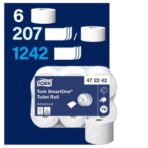 Tork SmartOne Advanced Rulo Tuvalet Kağıdı 207 m