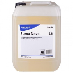 Suma Nova L6 Sert Sular için Sıvı Bulaşık Makinesi Deterjanı 20 L