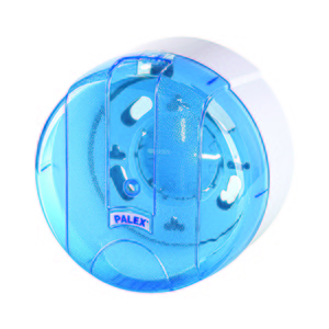 Palex 3440-1 Pratik Tuvalet Kağıdı Dispenseri Şeffaf-Mavi