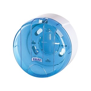 Palex 3442-1 Mini Pratik Tuvalet Kağıdı Dispenseri Şeffaf - Mavi