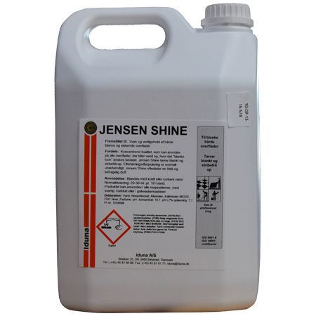 İduna Jensen Shine Antistatik Etkili Cila Bakım Ürünü 20 L
