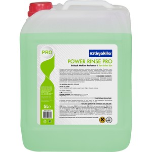 Öztiryakiler Power Rinse Pro Bulaşık Maki̇nesi̇ Durulama (Sert Sular İçi̇n) 5 L