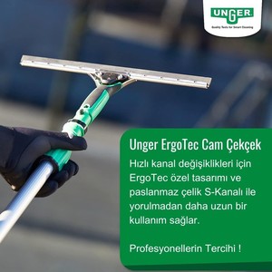  Unger ErgoTec Cam Çekçek 35 Cm