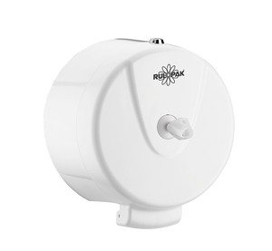  Rulopak Yeni Mini Cimri  Tuvalet Kağıdı Dispenseri (Beyaz)