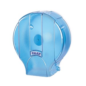 Palex 3448-1 Standart Jumbo Tuvalet Kağıdı Dispenseri Şeffaf - Mavi