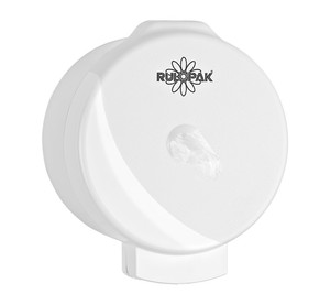 Rulopak Modern Mini Cimri Tuvalet Kağıdı Dispenseri (Beyaz)