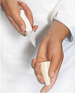  Haug Bürsten Nozulları Temizlemek için Fırça Beyaz 8111