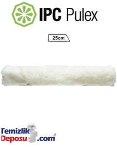 Pulex Beyaz Cam Peluşu 25 cm