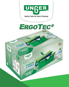 Unger ErgoTec Green Label Cam Temizleme Seti 5'in1 35cm