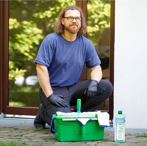  Unger ErgoTec Green Label Cam Temizleme Seti 5'in1 35cm