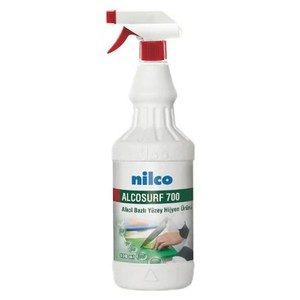 Nilco Alcosurf 700 Alkol Bazlı Yüzey Hijyen Ürünü 800 ml (6 Adet)