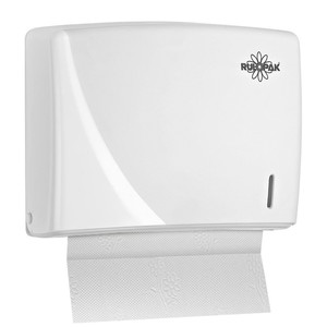 Rulopak Modern Z Katlı Havlu Dispenseri 200'lü (Transparan Beyaz)