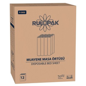 Rulopak Muayene Masa Örtüsü 12 M 12'Lı Paket