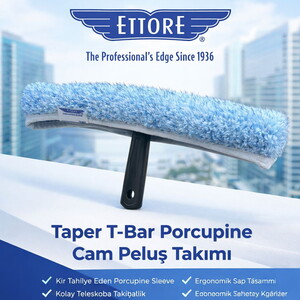 Ettore Taper T-Bar Porcupine Cam Peluş Takımı 35cm