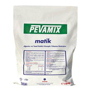 Pevamix Matik Extra Enzim, Ağartıcı ve Tead Katkılı Yıkama Deterjanı 20 Kg