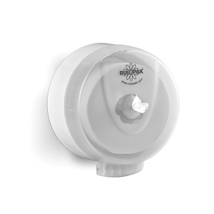 Rulopak Yeni Cimri İçten Çekmeli Tuvalet Kağıdı Dispenseri (Transparan Beyaz)
