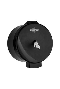 Rulopak Modern Mini Cimri İçten Çekmeli Tuvalet Kağıdı Dispenseri (Siyah)