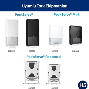  Tork Peakserve Z Katlı Kağıt Havlu 12*410