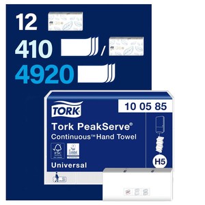 Tork Peakserve Z Katlı Kağıt Havlu 12*410