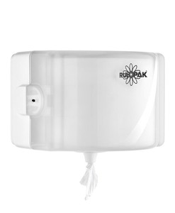 Rulopak 360° Mini Cimri İçten Çekmeli Tuvalet Kağıdı Dispenseri (Beyaz)