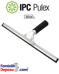 Pulex Çelik Tutamaklı Camçek Sil 35 cm