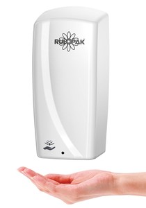  Rulopak Sensörlü Sıvı Sabun & Jel Dispenseri 1000 ML Beyaz (Hazneli)