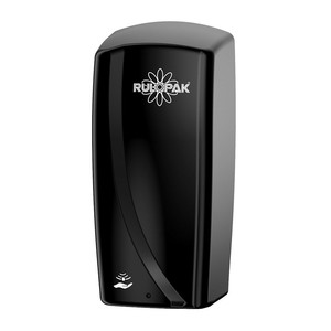 Rulopak Sensörlü Sıvı Sabun & Jel Dispenseri 1000 ML Siyah (Hazneli)