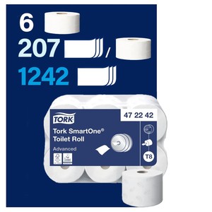  Tork SmartOne Advanced Rulo Tuvalet Kağıdı 207 m