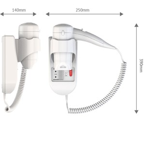  Etap Asos Traş Prizli Otel Tipi Saç Kurutma Makinası 1350 W