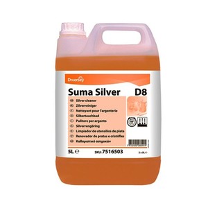  Suma Silver D8 Sıvı Gümüş Temizleyici 5 L