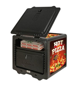  Tribeca EPP-4242L Thermobox, 4 Pizza Kapasiteli, 31 L, Siyah