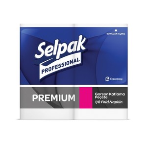  Selpak Professional Premium Garson Katlama Peçete 33x33 cm 100'lü 24 Adet