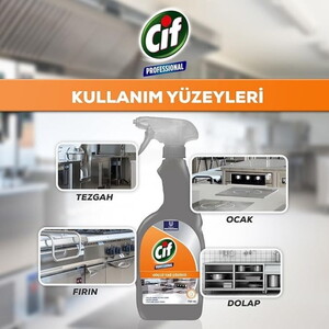 Cif Pro Yağ Çözücü Sprey 750ml