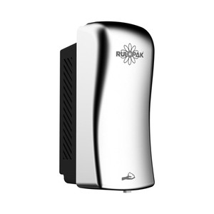 Rulopak S Model Doldurmalı Köpük Sabun Dispenseri 800 Ml (Krom)