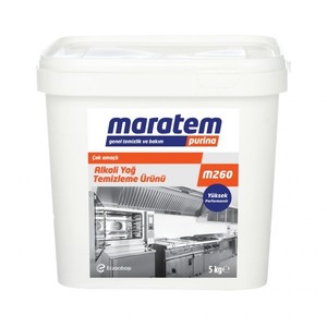 Maratem M260 Alkali Yağ Temizleme Ürünü - 5 Kg