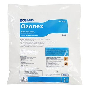 Ecolab Ozonex Oksijen Bazlı, Ağartıcı Ve Leke Çıkarıcı Yıkama Maddesi 10 Kg