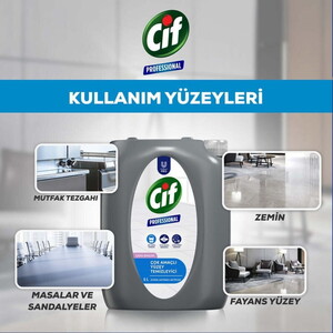  Cif Pro Yüzey Temizleyici 5lt