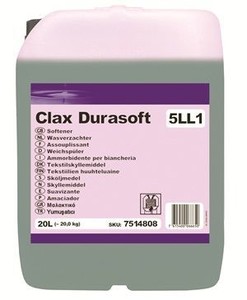 Clax Durasoft 5LL1 Kalıcı Parfümlü Çamaşır Yumuşatıcısı 20 L