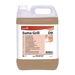 Suma Grill D9 Ağır Yağ Çözücü Izgara ve Fırın Temizleme Maddesi 5 L