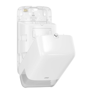  Tork İkiz Orta Boy Tuvalet Kağıdı Dispenseri Beyaz