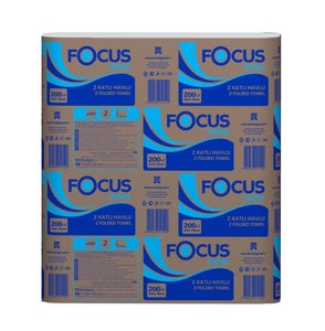Focus Extra Z Katlı Dispenser Havlu 200 lü (12 Adet)