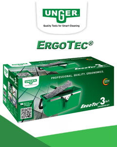 Unger ErgoTec Cam Temizleme Seti 3'in1 35cm