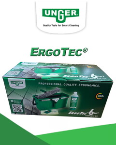 Unger ErgoTec Cam Temizleme Seti 6'in1 35cm