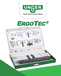  Unger ErgoTec 2in1 Starter Set 2in1 – Özel Kutusunda Camcı Seti -35 Cm