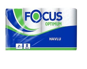 Focus Optimum Rulo Havlu 8'li Paket