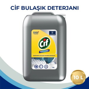  Cif Professional Endüstriyel Bulaşık Makinesi Deterjanı 10L