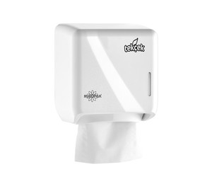 Rulopak Tekçek Tuvalet Kağıdı Dispenseri Mini (Beyaz)