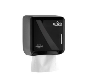 Rulopak Tekçek Tuvalet Kağıdı Dispenseri Mini (Siyah)